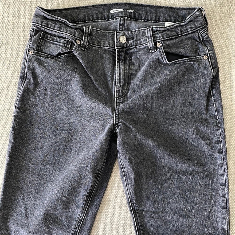 Women's Boyfriend Jeans - Old Navy - Washed black 6